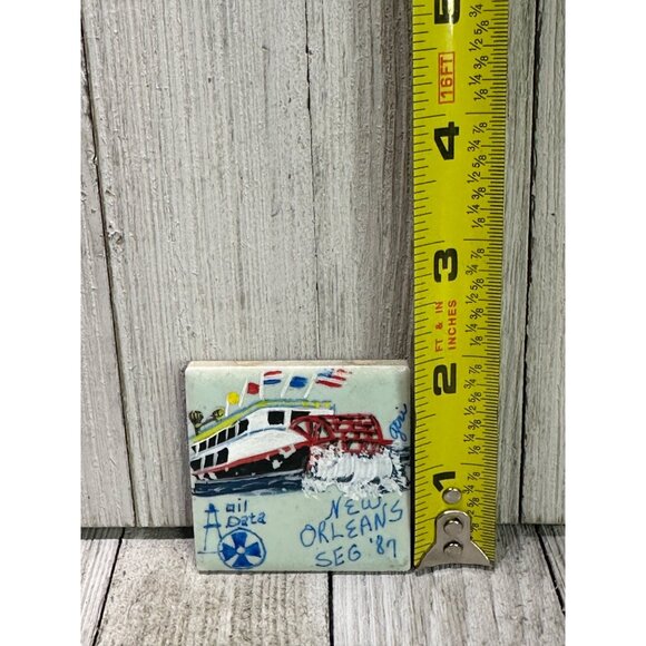 Vintage New Orleans Seg Fridge Magnet Souvenir Gift Home Kitchen Decoration - Picture 6 of 7
